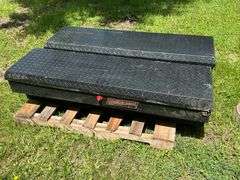 Pair of Pickup Toolboxes, Made to go in a 8’ Box with Front Cross Box, No Keys, Buying Both for One 