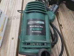 MasterForce Wet/Dry Pump and Hitachi DV20V2 Hammer Drill