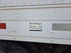 2001 Utility 38’ Enclosed Water Trailer, (4) 1500 Gallon Tanks, (2) 30 Gallon Inductors, Honda GX160