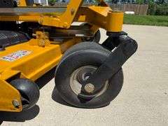 Hustler Raptor SDX 60” Zero Turn Lawn Mower, 197 Hours (hours will go up slightly), Front Suspension