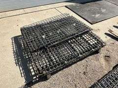 Collapsable Wire Mesh Crate, 40” x 48” x 27” Tall (1)