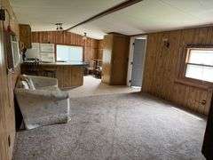 1982 14x68 Single Wide Mobile Home to Be Moved, Tin Roof, Stove, Fridge, 3bed/1bath, Has Been Winter