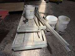 8’Tx82”W Overhead Door with Hardware, Used