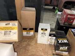Assortment of (49) Filters, All New In Box, Fuel, Coolant, Hyd, Engine Oil, (6) Filter Interchange C