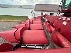 2003 IH Model 2206 Corn Head, 6 Row 30”, Height Control Poly Snoots, SN: 034233