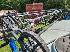 Flexcoil New Holland SF 115 Sprayer, 90’ Boom, 1,500 Gallon Tank, Wash Tank, Hand Spray Gun, Ace PTO