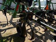 2007 Summers 36.5’ Chisel Plow, Summers 3 Bar Coil Tine Harrow, No Cracks or Welds, SN: F0116