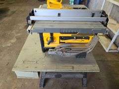 DeWalt Model DW745 10” Table Saw with Stand, *Must be Picked Up By Friday, July 25th. No Exceptions!