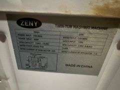 ZENY Twin Tub Washing Machine, Working Order Per Seller