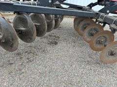 2010 Case IH 870 EcoloTiger Disk Ripper, 7 Shank, with 5 Bar Harrow, Approx 14’ Wide, SN: 041951