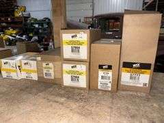Assortment of (49) Filters, All New In Box, Fuel, Coolant, Hyd, Engine Oil, (6) Filter Interchange C
