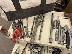 Toolbox with Tools, GFCI with cord, *cart not included