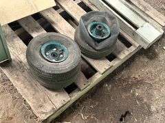 Misc Tires and Rims for 2 Wheel Cart