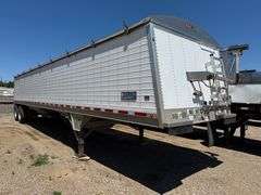 2018 Wilson Commander Hopper Bottom Trailer, Air Ride, 60” Sides x 41’ Long, 11R22.5 Tires on Alumin