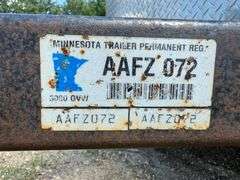 US Cargo 6’ x 10’ Enclosed Trailer, 2” Ball, Double Rear Doors, ST205/75R15 Tires on 5 Bolt Rims, Li