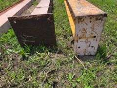 Beams for Overhead Crain, 2 Vertical and 1 Horizontal, Verticals are 10” I Beams and Measure 10” x 1