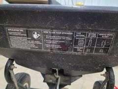 100lb Tow Behind Lawn Spreader