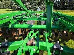 2016 John Deere 2730X 18’ Combination Ripper, 9 Shank, Remlinger 5 Bar Spike Tooth Harrow, Single Po