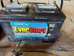Trolling Motor, (2) Deep Cycle Marine Batteries, Fish Finder, Buying All for One Money