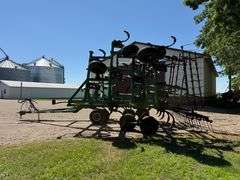 2007 Summers 36.5’ Chisel Plow, Summers 3 Bar Coil Tine Harrow, No Cracks or Welds, SN: F0116