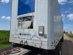 2001 Utility 38’ Enclosed Water Trailer, (4) 1500 Gallon Tanks, (2) 30 Gallon Inductors, Honda GX160