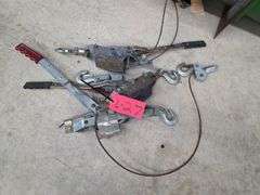 (3) Cable Come Alongs