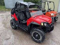 2008 Polaris RZR 800, 1/2 Windshield, Spare Wheel, Winch, Soft Top, Toolbox, 131.4 Hours, 1548 Miles