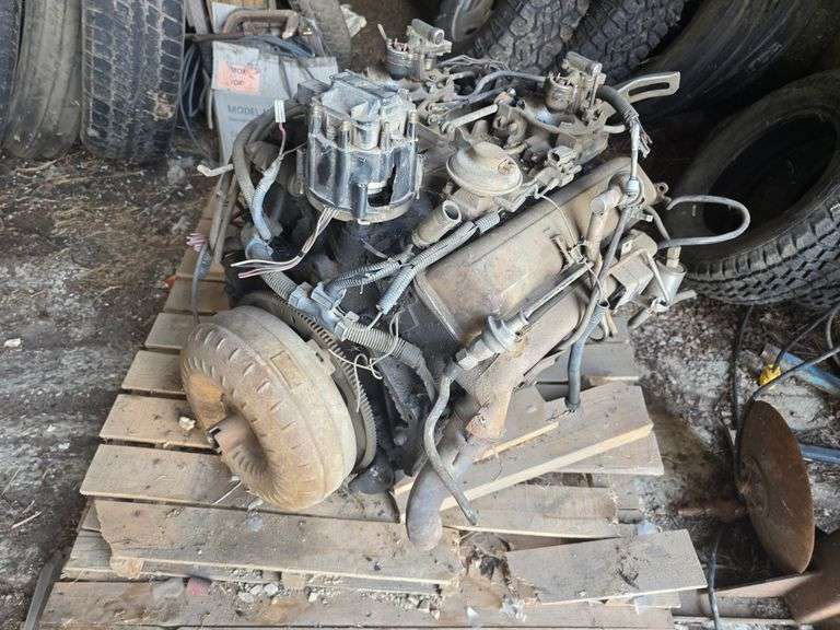 1982 Chevrolet Camaro Z28 Engine, 305 Cross Fire Injected V8, Ran Strong When Removed