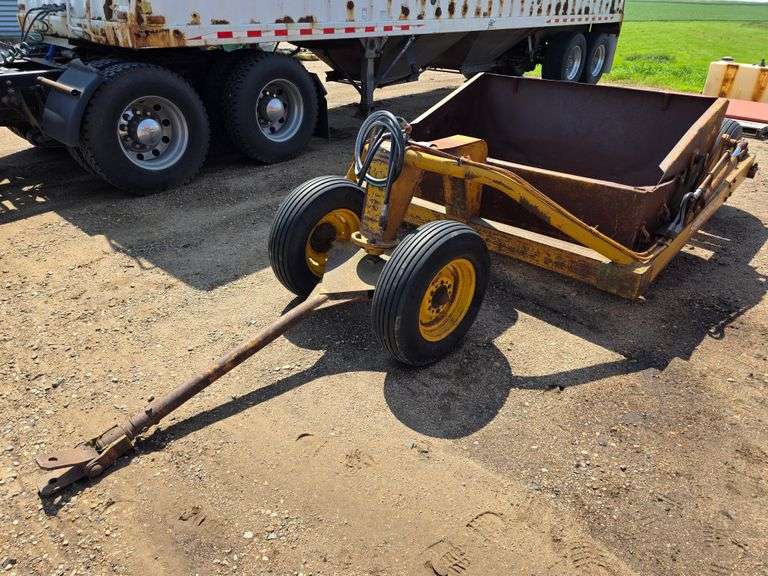 Soil-Mover Box Scraper, 6’ Wide, Model: 30-RF, SN: DH8449, 9.5L-15 Tires on 6 Bolt Rims