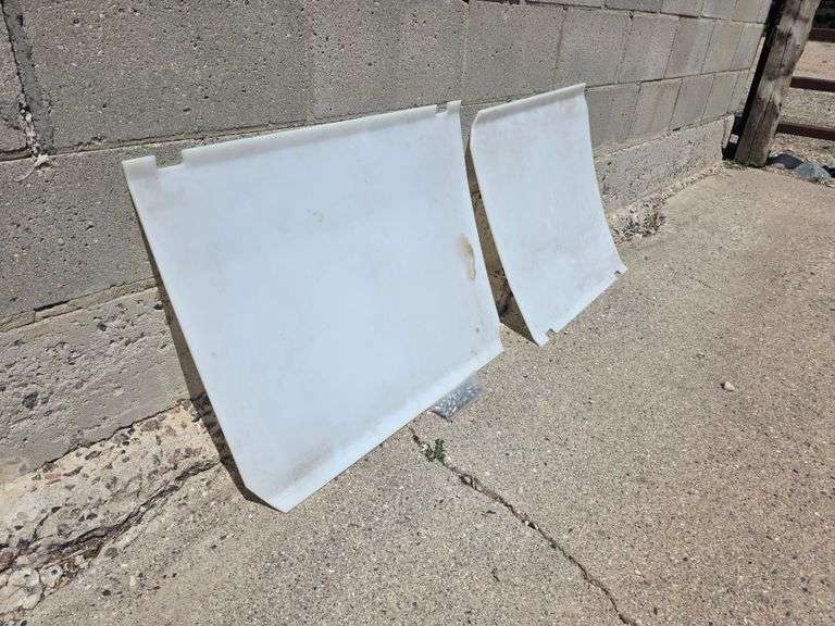 Poly Skids with Hardware, off NH Bean Head, 29” and 23” Wide x 23.5” Tall