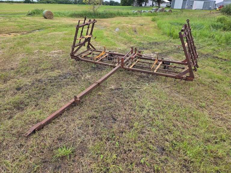 Approx 20’ Coil Tine Pony Cart, 3 Bar
