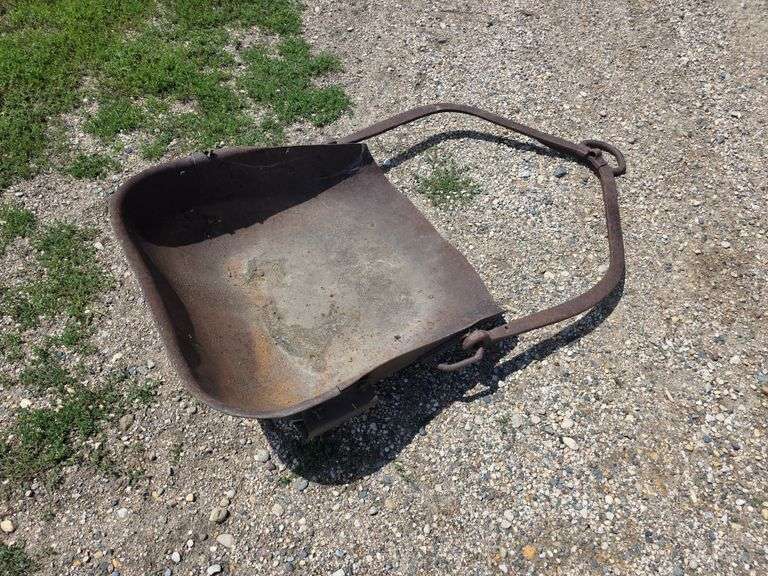 Horse Drawn Dirt Mover, Solid Back