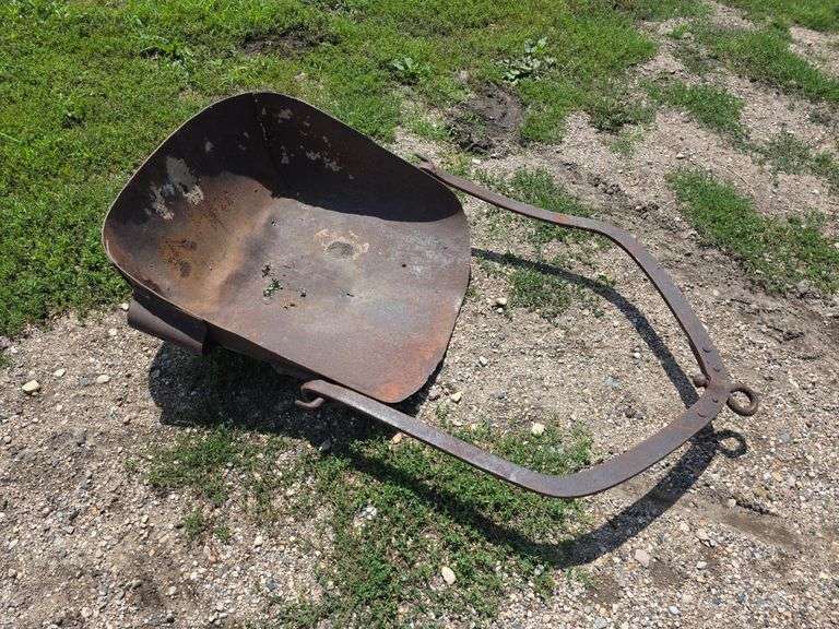 Horse Drawn Dirt Mover, Rivets in Back