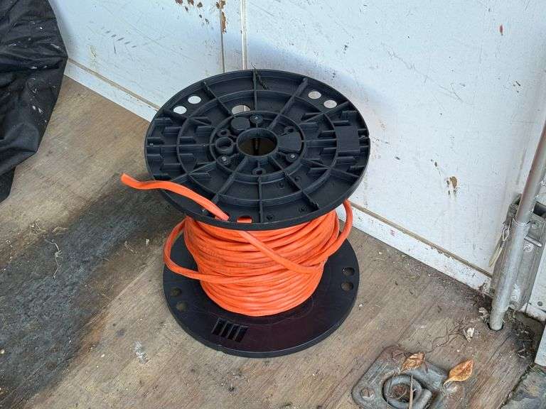 Roll of 10 Gauge 3 Wire + Ground, Over 100’ Left on Spool