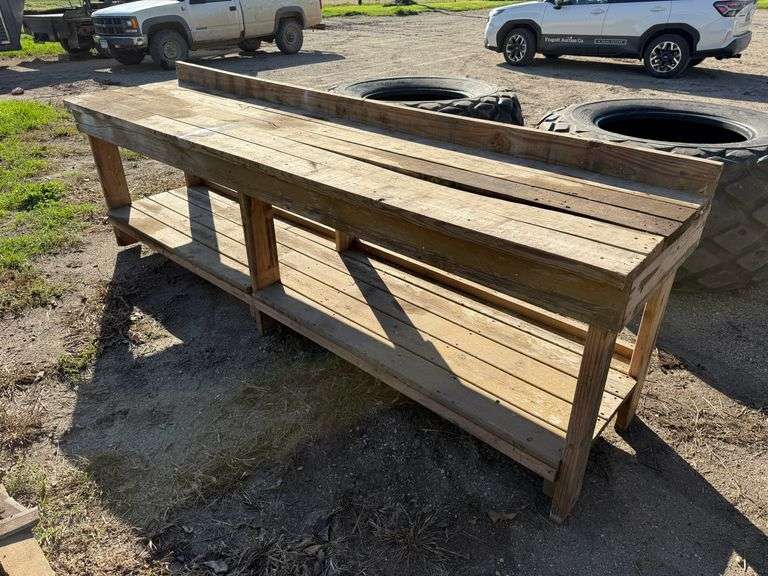 10’x29”x35” Wooden Bench