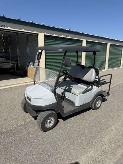 2020 Club Car Tempo Golf Cart, 48 Volt Electric, Good Trojan Batteries w/Hydrolink Watering System, 