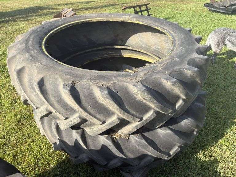 (2) Firestone 13.6-38 Tires, 6 Ply, with Tubes