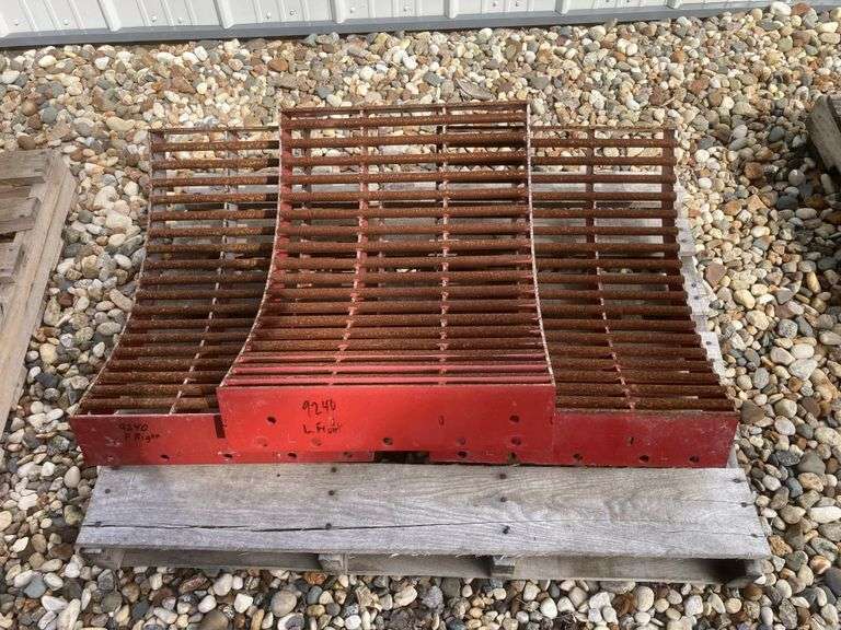 Round Bar Concaves for 9000 series CaseIH Flagship Combine, (3) pcs