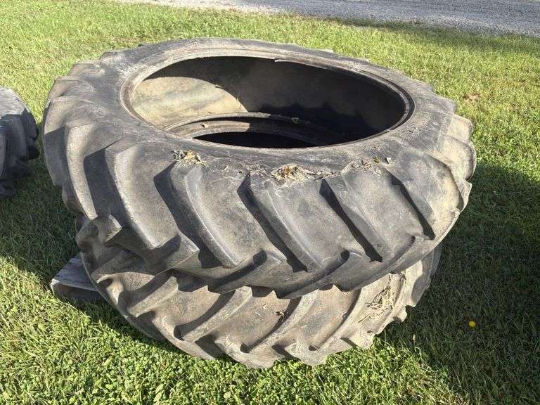 (2) 15.5-38 Tractor Tires