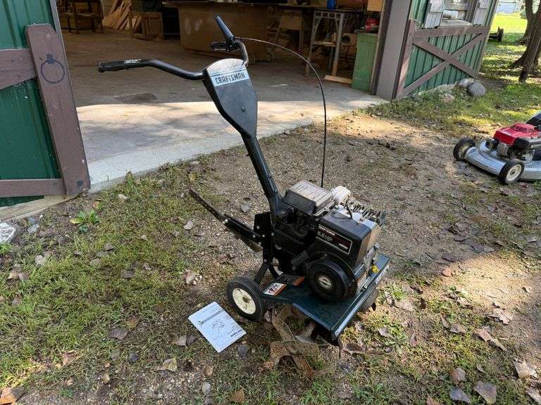Craftsman 24” Front-Tine Tiller, 5.5 HP Motor