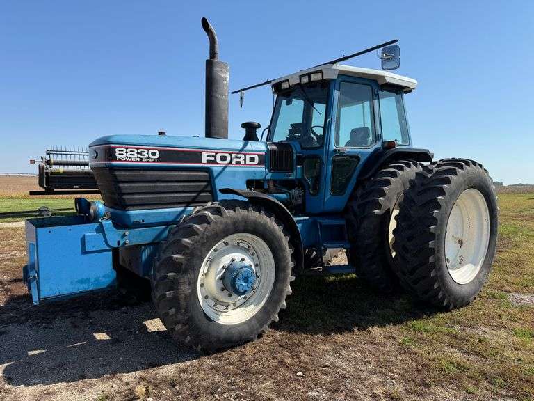 1993 Ford 8830 MFWD Tractor, 18 Speed Powershift Transmission, 7028 Hours, *Quick Hitch and GPS Equi