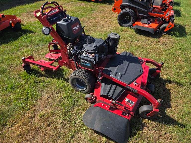 Toro GrandStand Commercial Stand On/Walk Behind Lawn Mower, TRU TRAK, 52” Deck, 18.5hp Kawasaki Engi