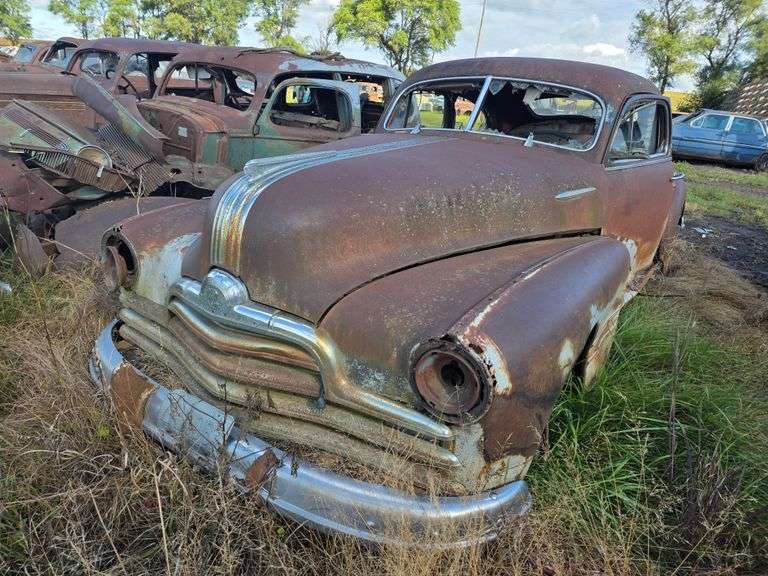 Late 1940’s Pontiac 2 Door, Engine and Transmission