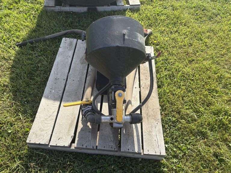 Approx 5 Gal Induction Cone, with Rinse