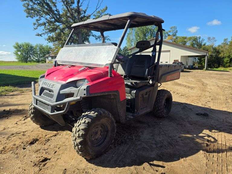 2013 Polaris Ranger, 5,156 Miles, ½ Windshield, 1 Rear Tire has a Leak and Will Need a Patch, VIN: 4