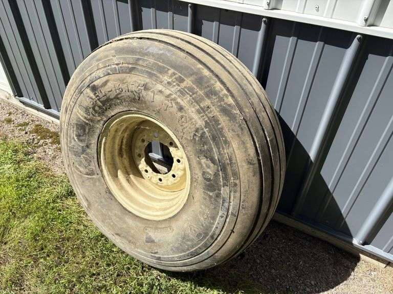 Firestone 16.5-16.1 Tire on 8 Bolt Ag Rim, 6” Center