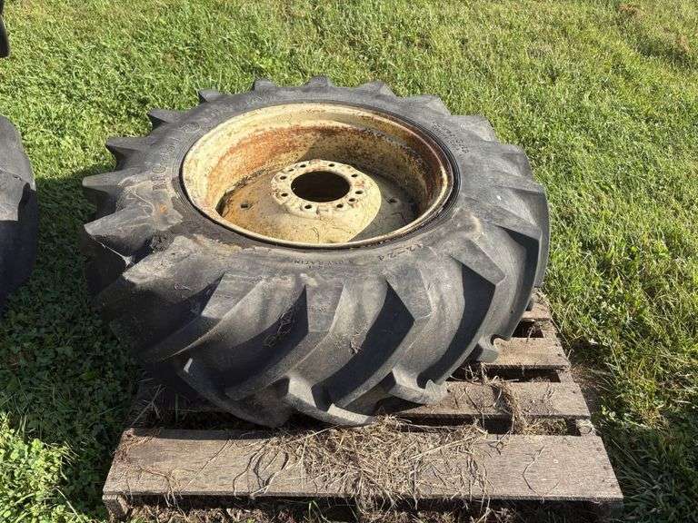 (1) BFG 12-24 Traction Tire, 6 Ply