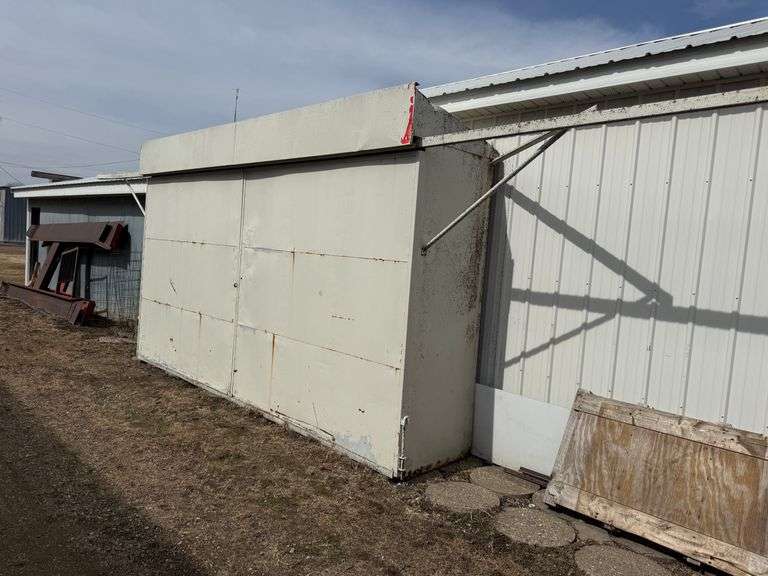 Atlas Tire Rack, 15’ x 2.5’ x 8’High, with Steel Doors - Fragodt ...
