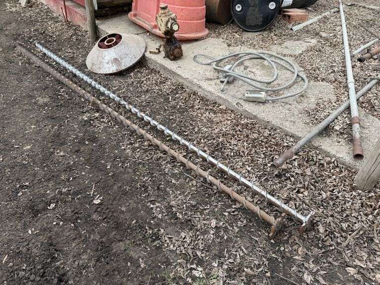 Gearbox, Cross Augers And Moisture Sensor For DMC Calc-U-Dri In Bin ...