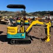 2025 DigMaster DM100 Mini Excavator (New/Unused),(Est. Retail Value $14,000).